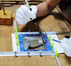 ステンドグラスの作り方